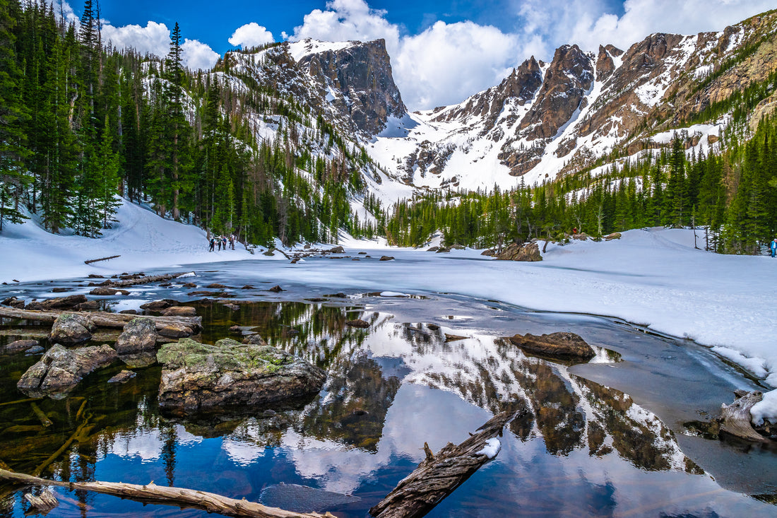 Hike to Dream Lake in Rocky Mountain National Park in Estes Park, Colorado