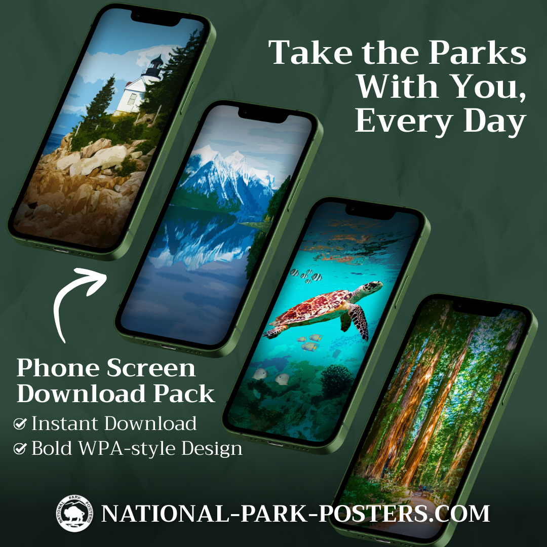 National Park Digital Phone Screen Backgrounds