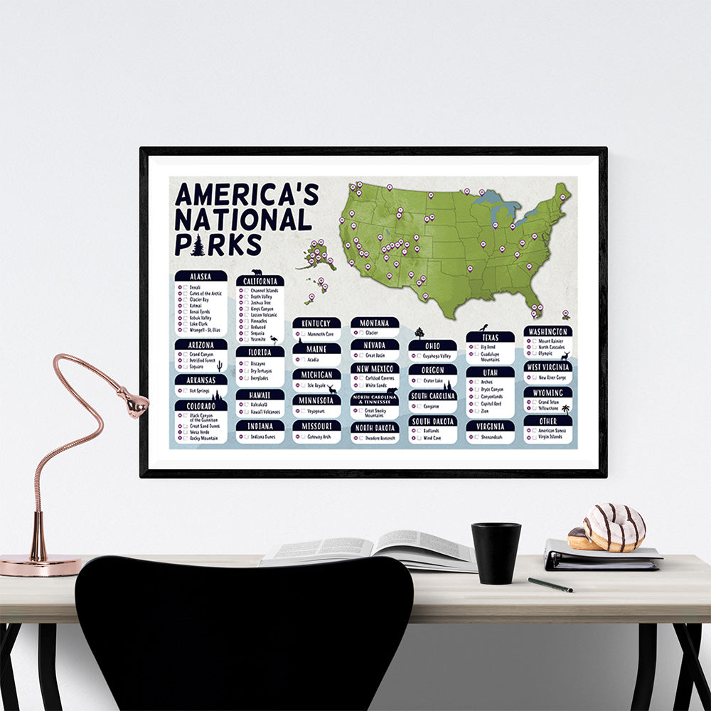 National Park Checklist