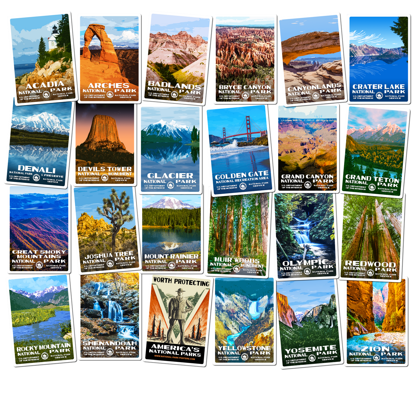 National Park Sticker Upgrade