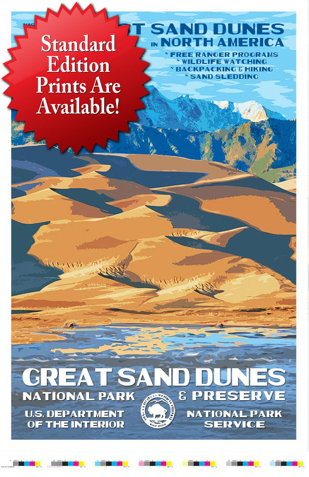 Great Sand Dunes National Park & Preserve Artist Proof