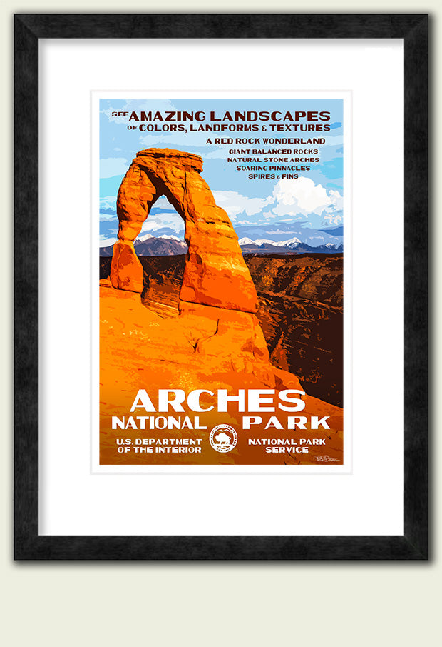 Arches National Park Poster