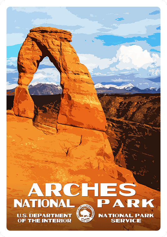 Arches National Park Sticker