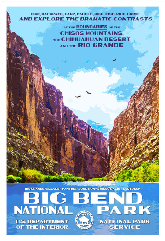 Big Bend National Park Poster