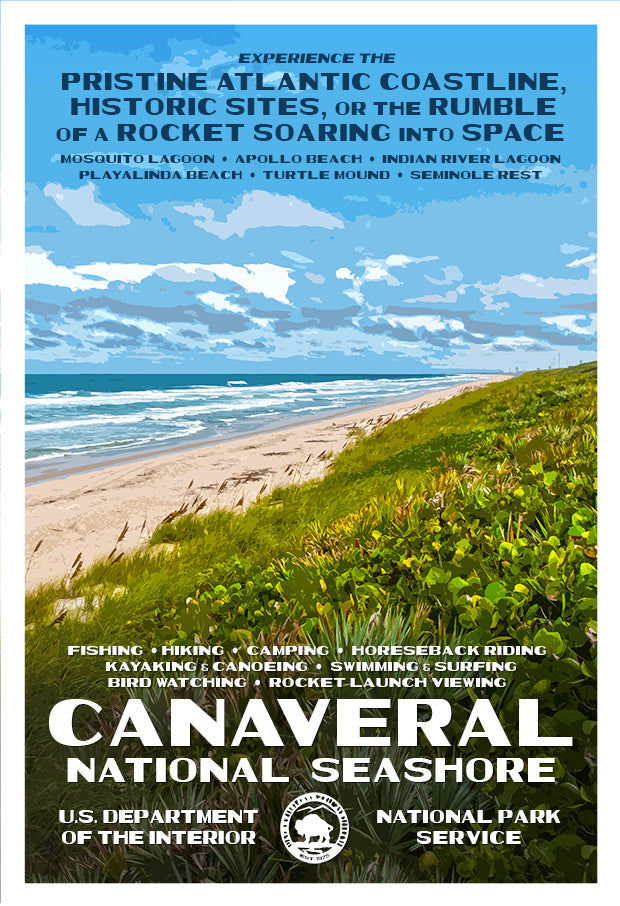 Canaveral National Seashore Poster