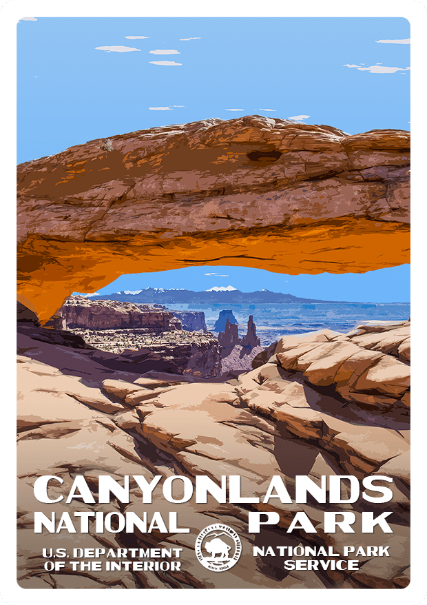 Canyonlands National Park Sticker