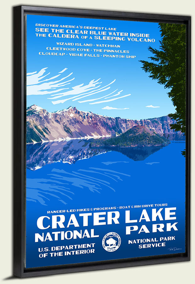 Crater Lake National Park Canvas Print