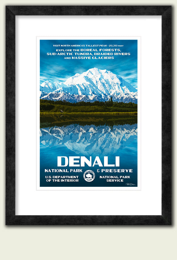 Denali National Park & Preserve Poster