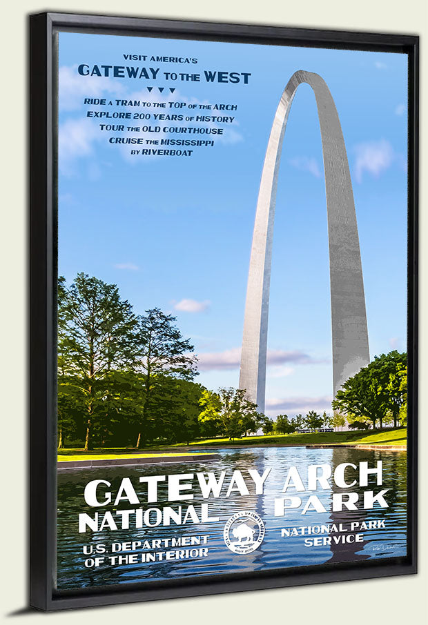 Gateway Arch National Park Canvas Print