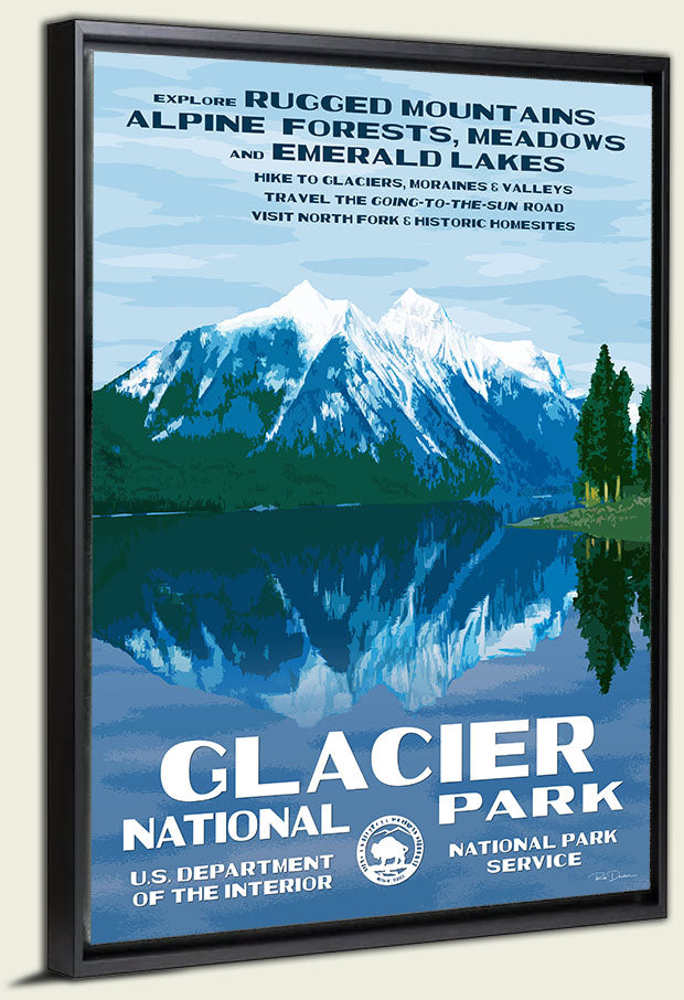 Glacier National Park Canvas Print