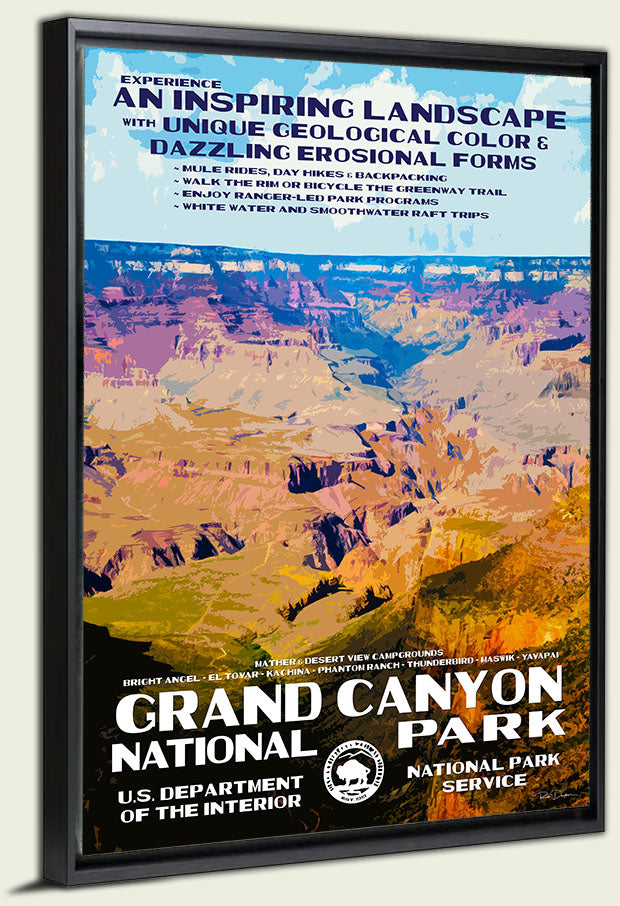 Grand Canyon National Park Canvas Print