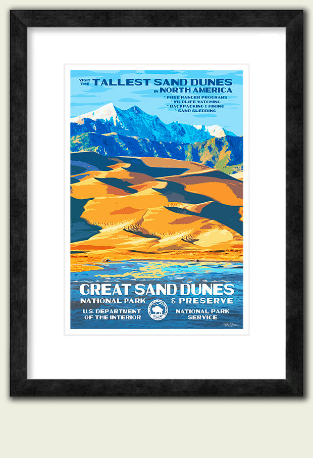 Great Sand Dunes National Park Poster