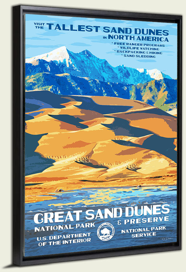 Great Sand Dunes National Park Canvas Print