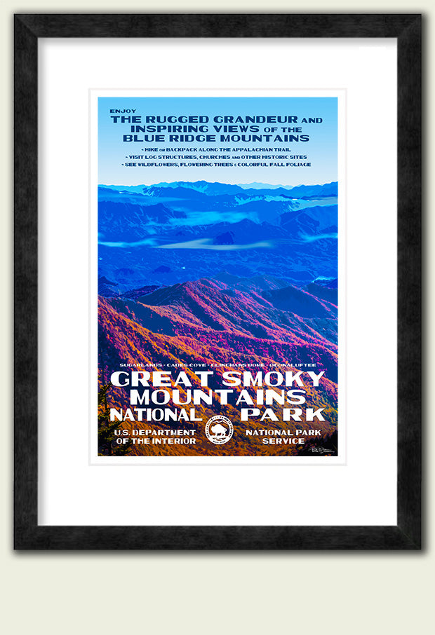 Great Smoky Mountains National Park Poster