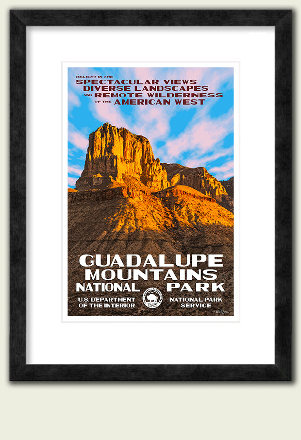 Guadalupe Mountains National Park Poster