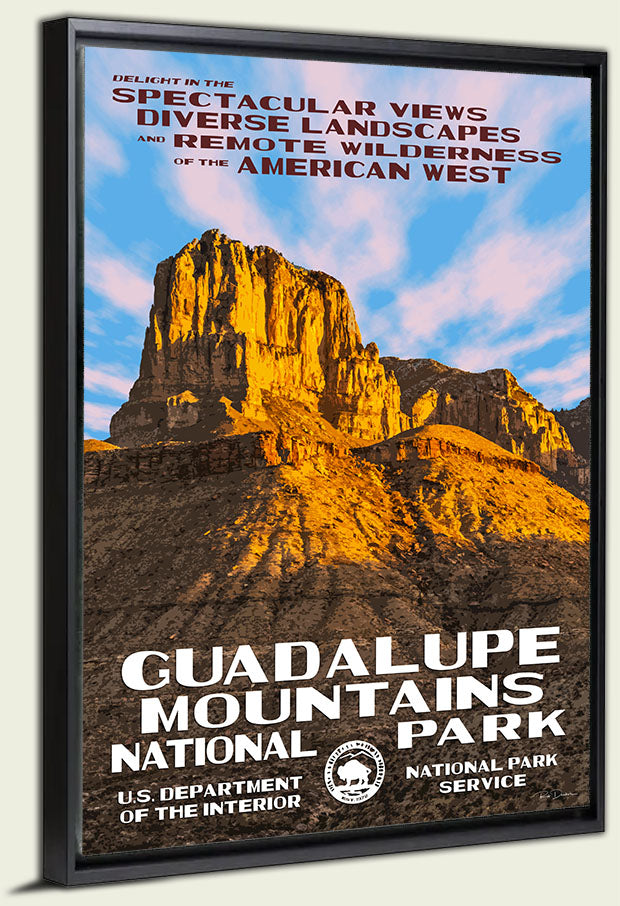Guadalupe Mountains National Park Canvas Print