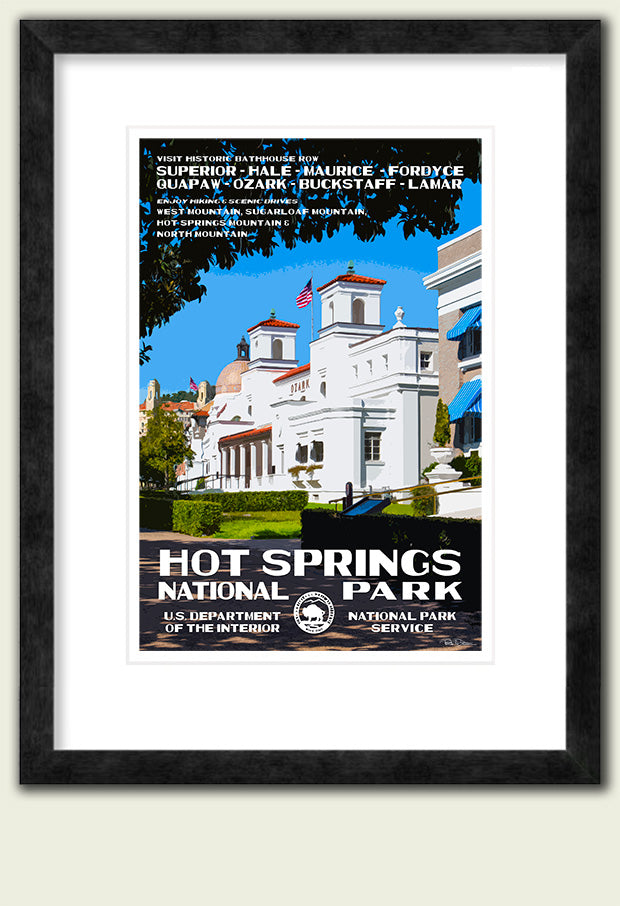 Hot Springs National Park Poster