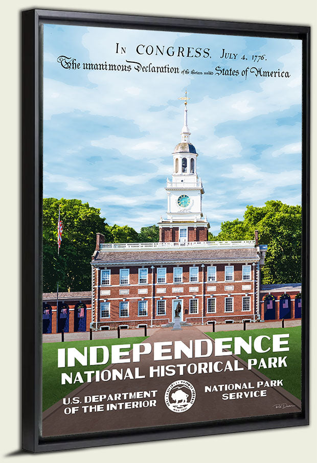 Independence National Historical Park Canvas Print