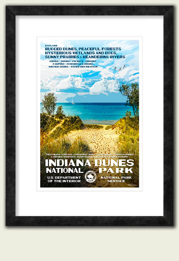 Indiana Dunes National Park Poster