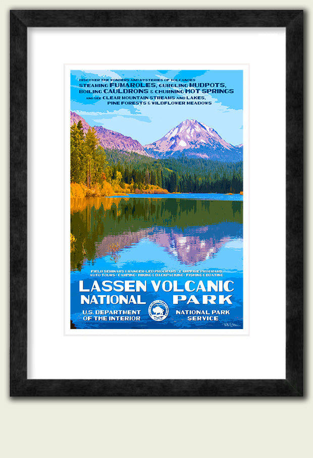 Lassen Volcanic National Park Poster