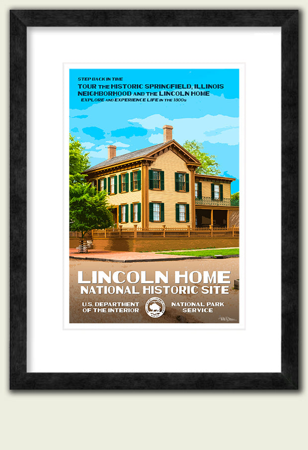 Lincoln Home National Historic Site Poster