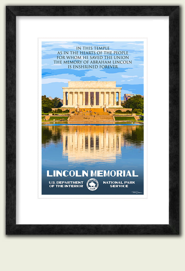Lincoln Memorial Poster