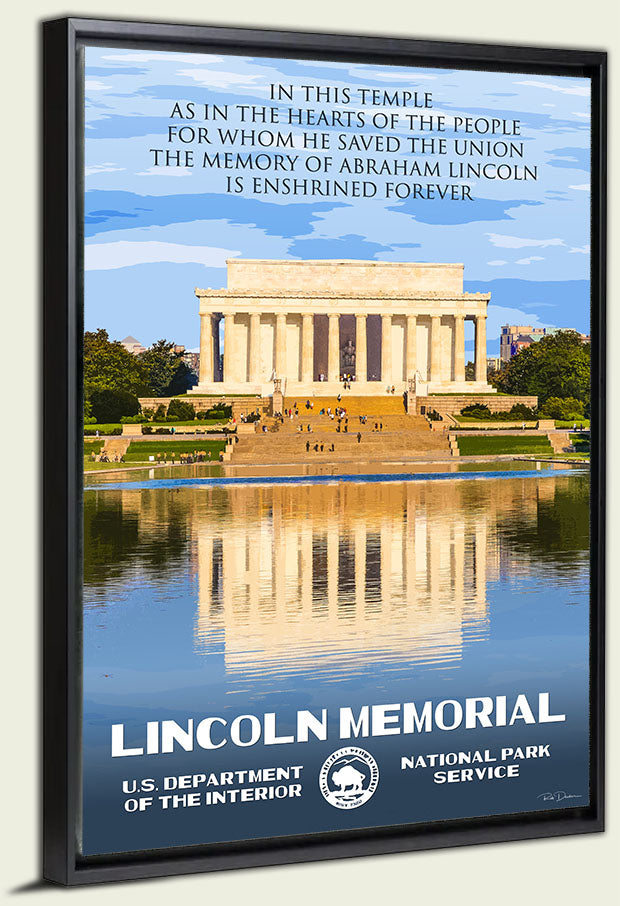 Lincoln Memorial Canvas Print