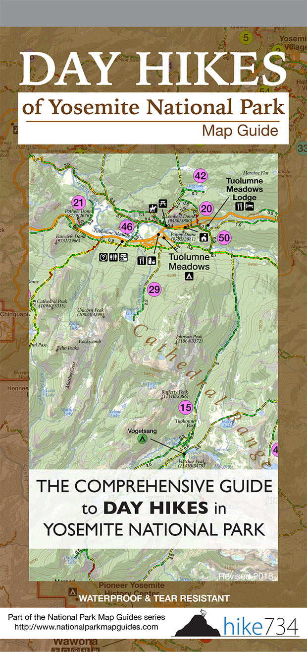 Yosemite National Park Poster and Map Bundle
