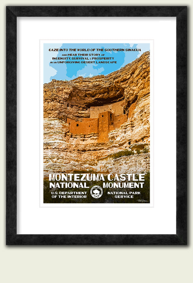 Montezuma Castle National Monument Poster