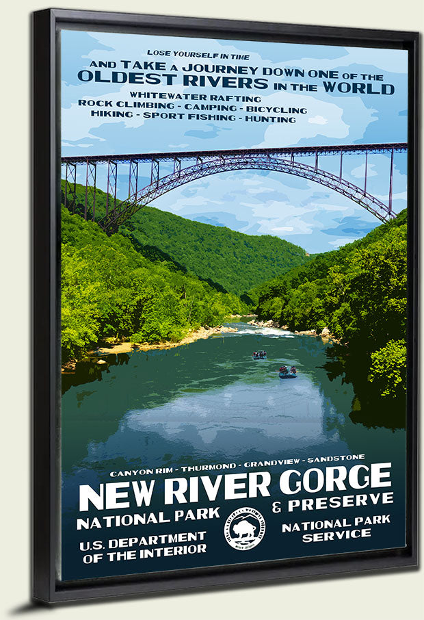 New River Gorge National Park Canvas Print