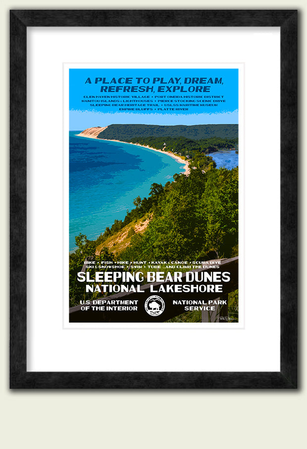 Sleeping Bear Dunes National Lakeshore Poster