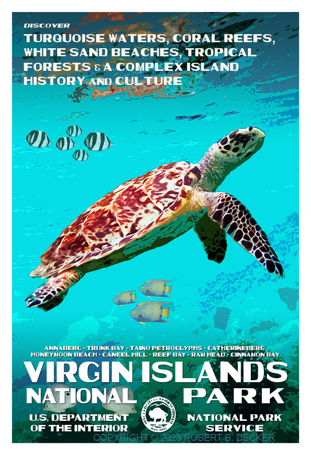 Virgin Islands National Park Poster