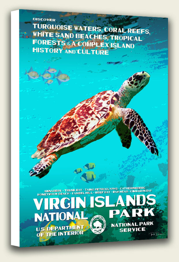 Virgin Islands National Park Canvas Print