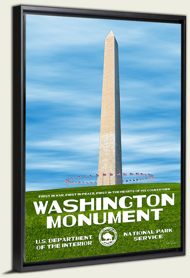 Washington Monument Canvas Print