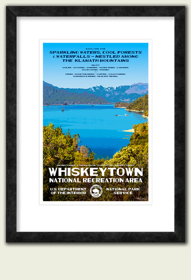 Whiskeytown National Recreation Area Poster