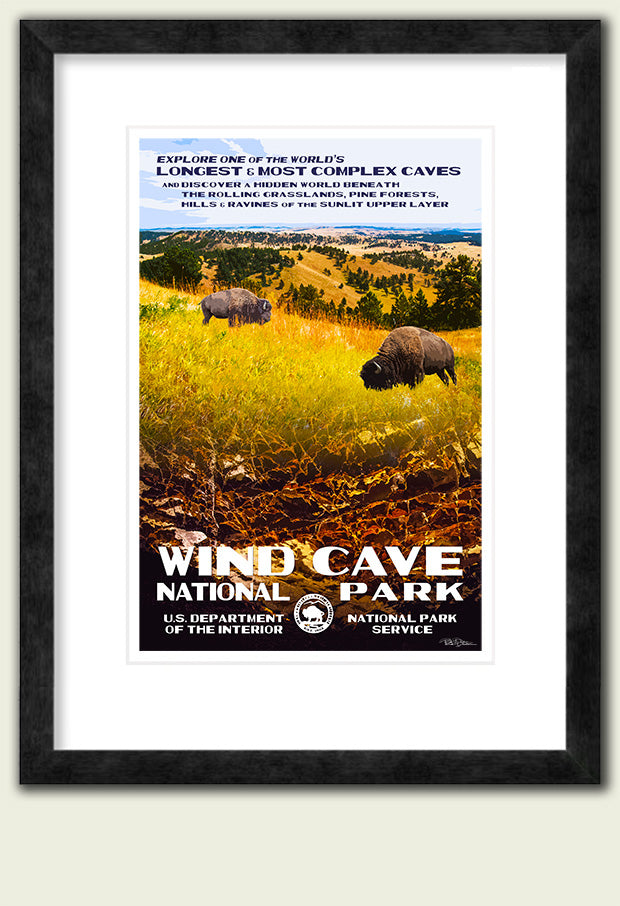 Wind Cave National Park Poster