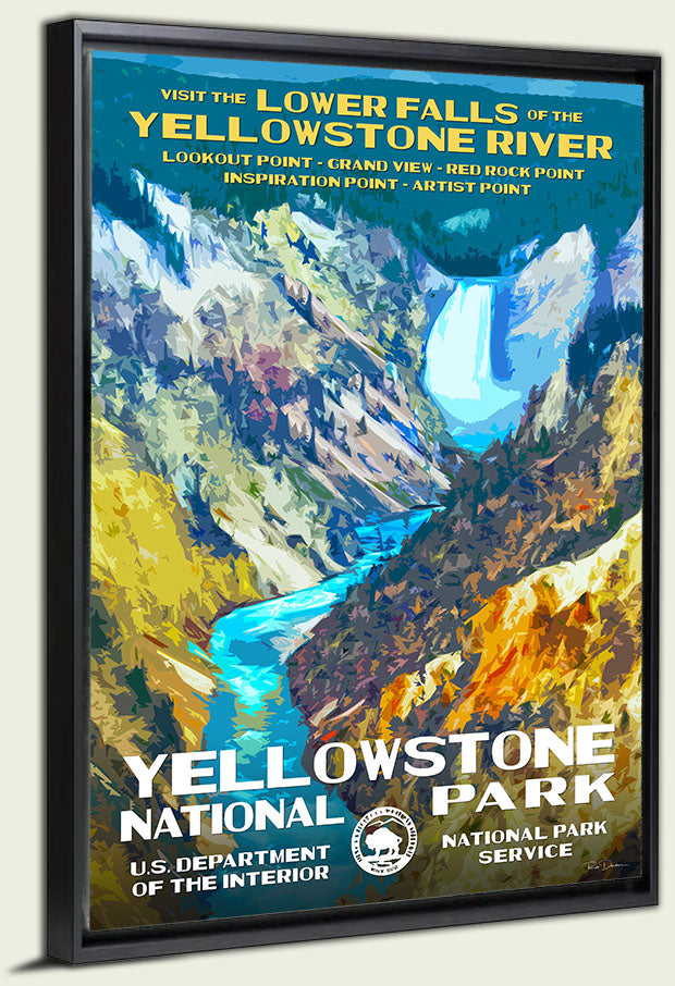 Yellowstone National Park Canvas Print