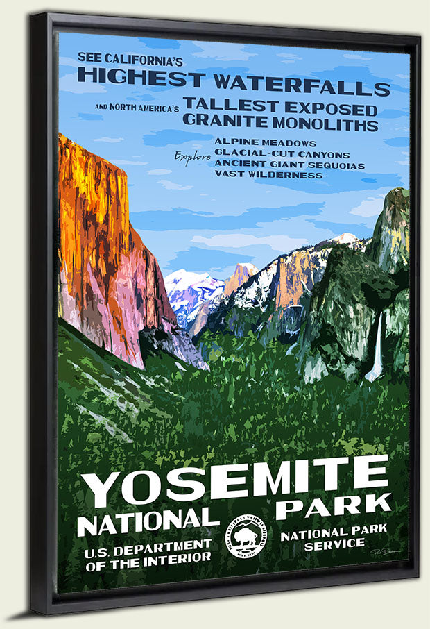 Yosemite National Park Canvas Print