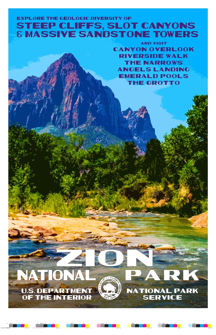 Zion National Park Artist Proof