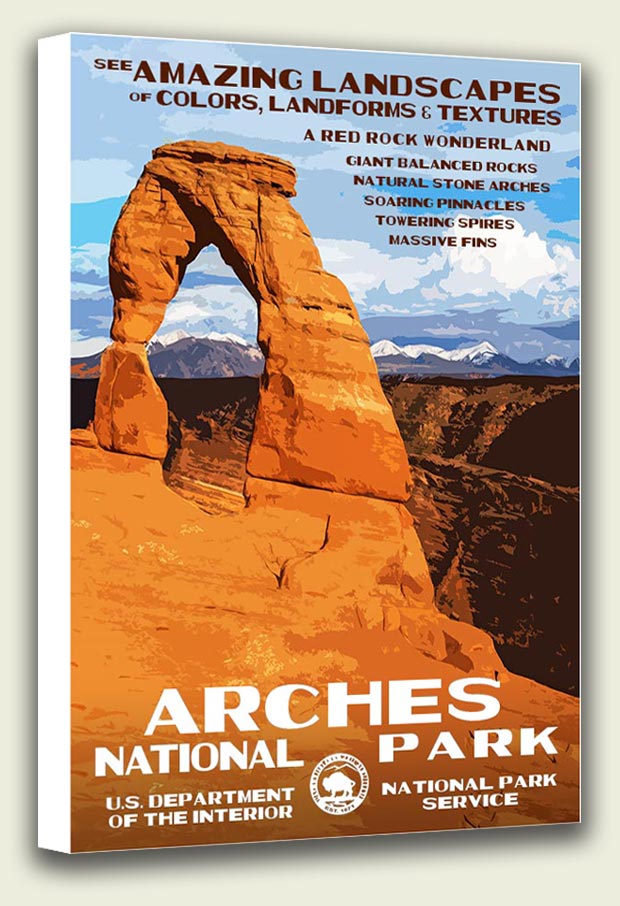 Arches National Park Canvas Print