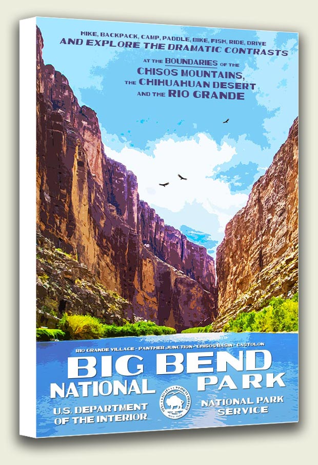 Big Bend National Park Canvas Print