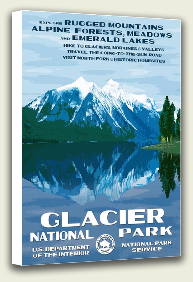 Glacier National Park Canvas Print