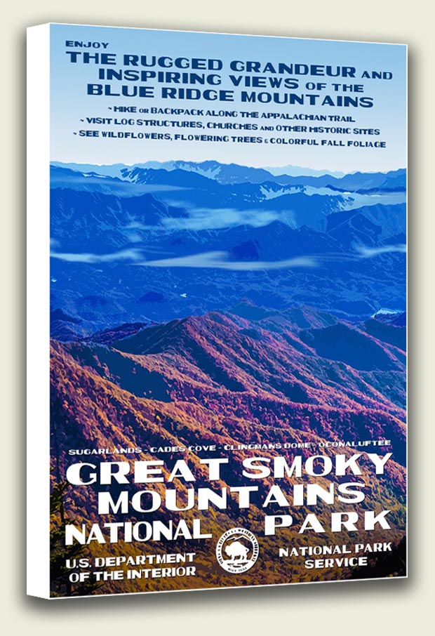 Great Smoky Mountains National Park Canvas Print