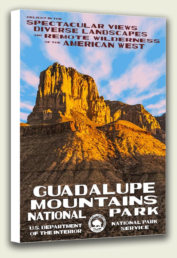 Guadalupe Mountains National Park Canvas Print