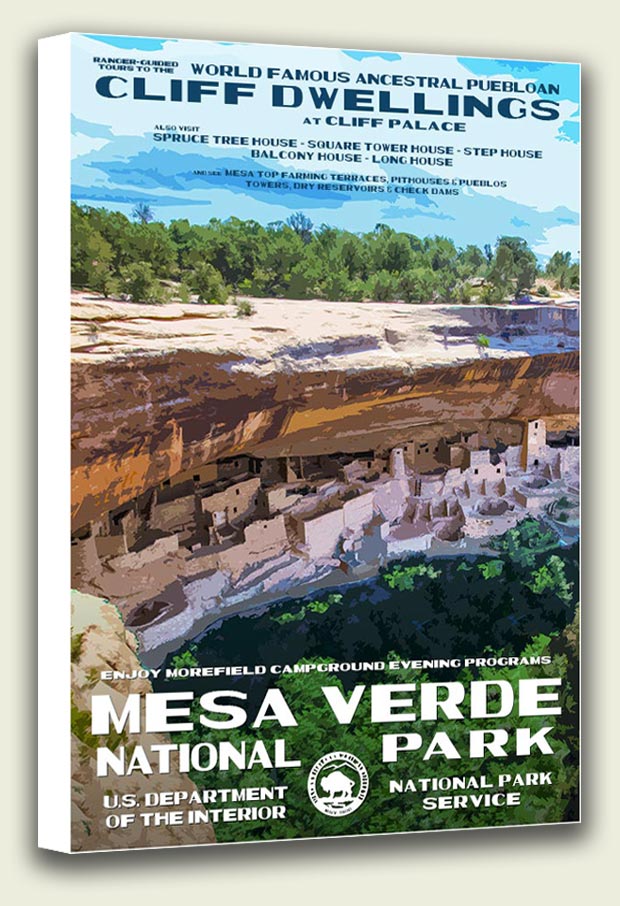 Mesa Verde National Park Canvas Print