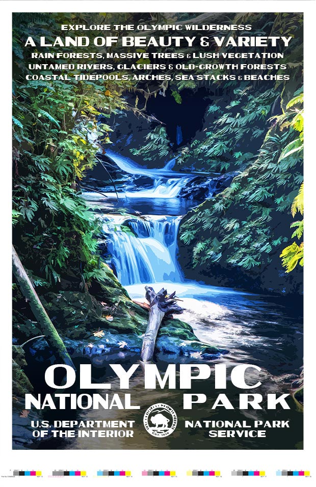 Olympic National Park Artist Proof