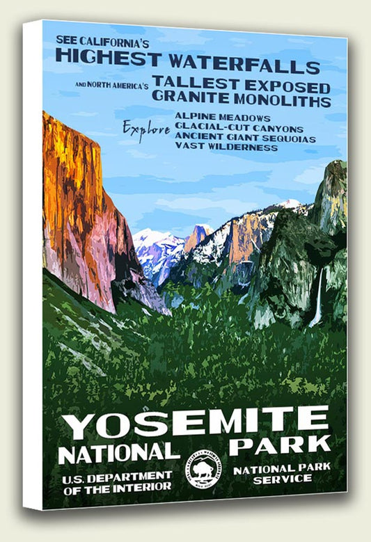 Yosemite National Park Canvas Print