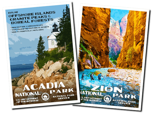 National Park Posters - A Must-Have for National Park Fans and Collectors