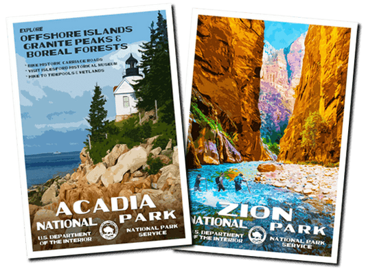 National Park Posters - A Must-Have for National Park Fans and Collectors