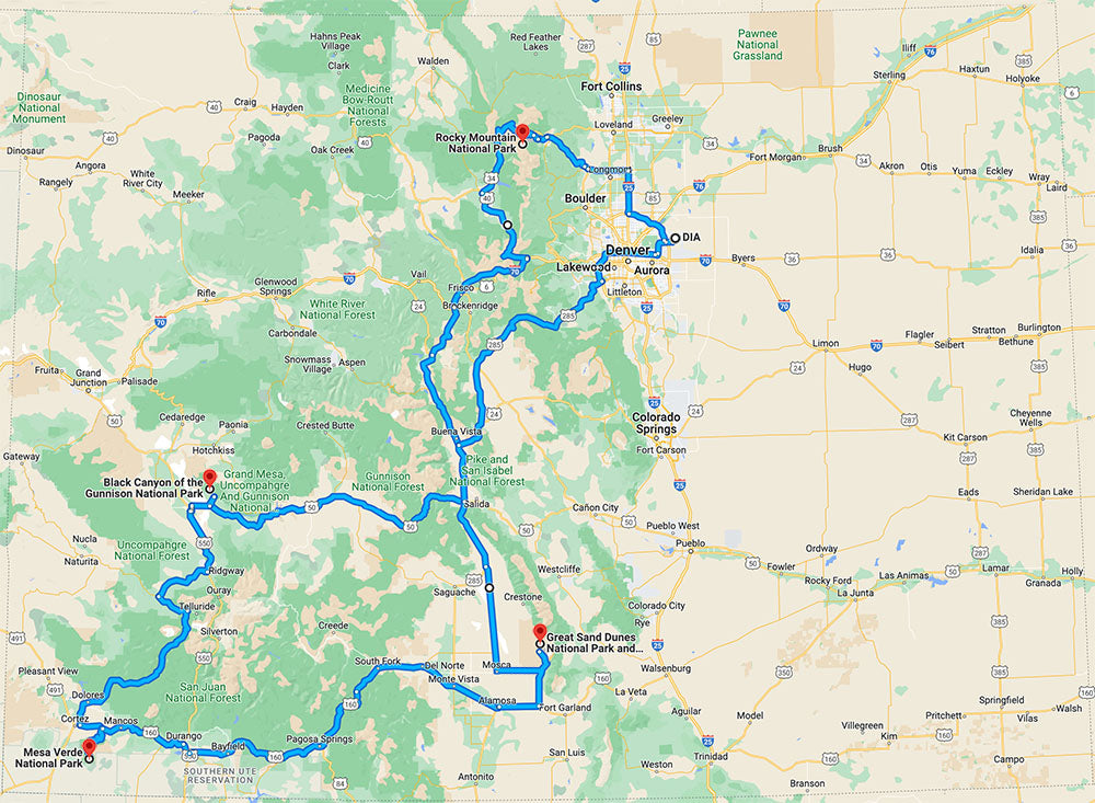 National Parks of Colorado Road Trip!